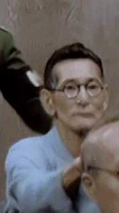 The man who slapped Tōjō during the Tokyo war crimes trial #history #ww2