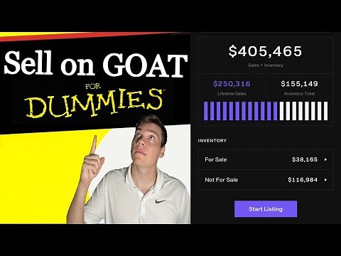Selling Sneakers on GOAT for Dummies