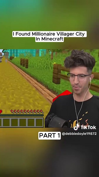 Discovering a Millionaire Villager City in Minecraft