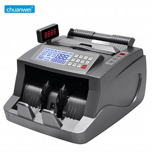 [Hot Item] Financial Equipment Banknote Counter Money Counting Machine Money Detector with UV/Mg Bill Counter Contadoras De Monedas