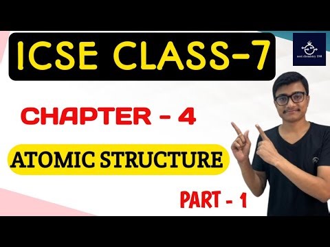 Atomic Structure Class 7 ICSE / PART - 1