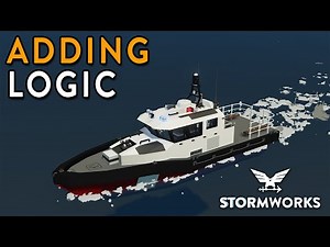 AI Search & Rescue Boat Build Series - Part 5 - Stormworks