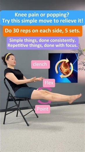 Knee Pain or Clicking Try This Simple Home Exercise to Improve Strength and Stability