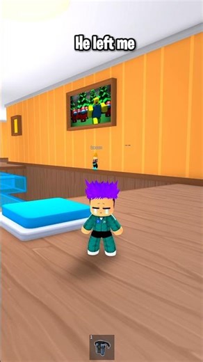 i got left alone in Teamwork Obby 💔😞#roblox #shorts