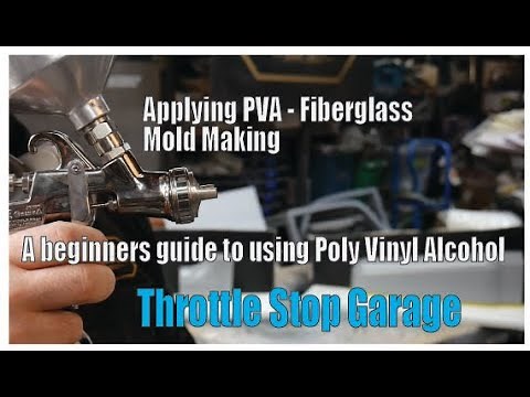 PVA Application for Fiberglass Mold Making