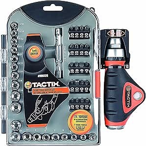 Tactix 900226 TorQ Driver Set, 46-Piece