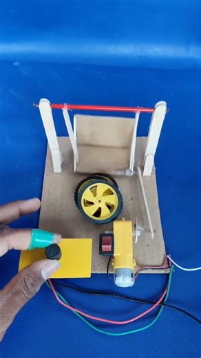 Automatic Electric Swing #youtubeshorts #dcmotor #electronicmusic #automobile