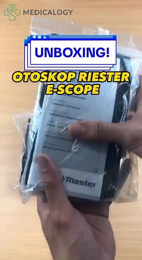 UNBOXING OTOSKOP RIESTER E SCOPE OTOSCOPE THT PUTIH TYPE 2100-200 LET'S GO! 😱 #unboxing #otoscope #otoskop #riester #tht #berkualitas #terjamin #ALATKESEHATAN #medicalogy #fyp