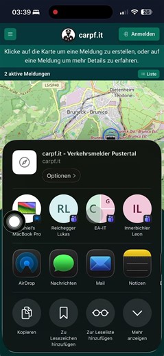 iOS 26 Website Shortcut to iPhone Home Screen