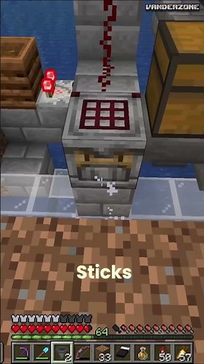 I built an AUTOMATIC Stick Maker in Minecraft!