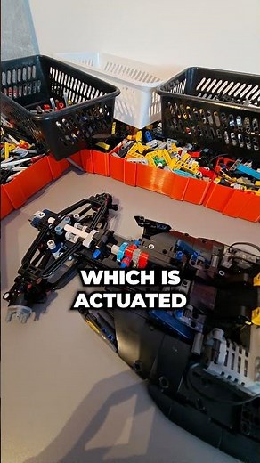 Motorization of the LEGO® Technic 42206 Oracle Red Bull Racing RB20 F1 #buwizz #legotechnic #f1