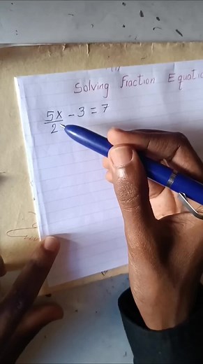 ‏solving fraction Equation 🧠📚📏
