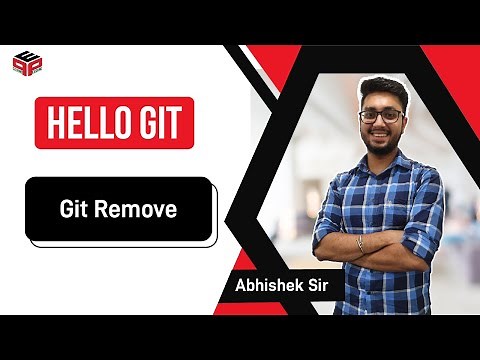 How to remove a file from git ?|How to unstage a file ?| git rm| Hello GIT| Learning GIT from basics