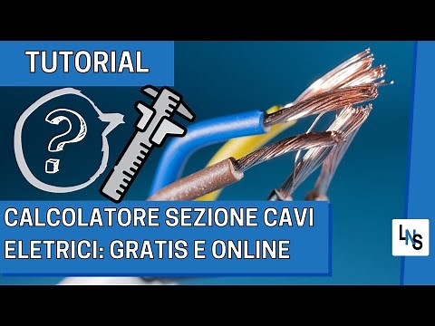 Electrical Cable Cross-Section Calculation - FREE Online Calculator and Explanation
