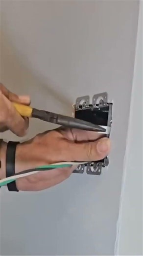 Electrical box installation made stupidly easy #diy #electrical #homeimprovement