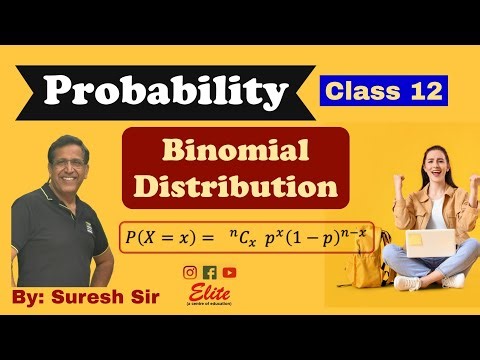 Binomial Distribution made easy in one shot - Probability- class 12 - Applied Mathematics