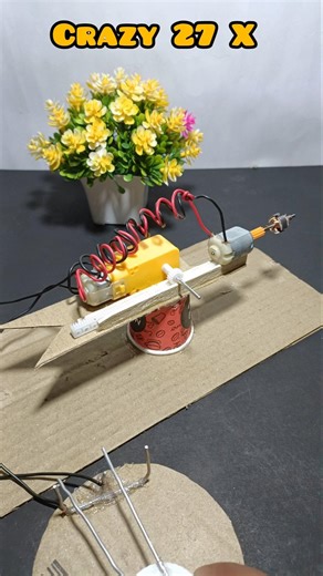 drill machine DIY science project. #machine #science #diy