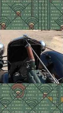 Model A Ford radiator rodded out. Test run