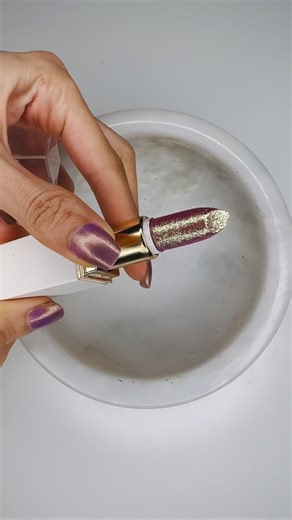 Elena | Coloring Slime with Cute 🌞🌸 Glitter 🧡🩶🤎 Makeup💄! Part1 #asmr #satisfying #makeup #makeupslime #lipstick #lipstickslime #lipgloss #lipbalm... | Instagram