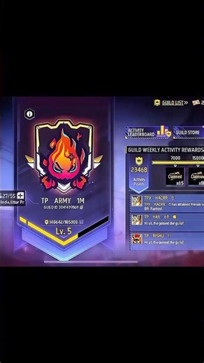 Meet the Legends of TP ARMY 1M ⚡Free Fire Best Transitions #freefire #raistar #tgrnrz #tondegamer