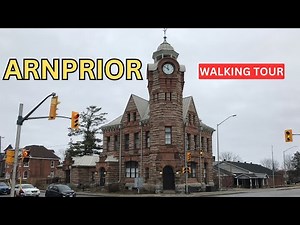 Arnprior Ontario Canada 4K Tour | A Small Town near Ottawa