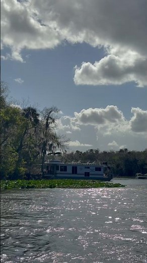 Summer houseboat vacation?? In Old Florida 🌴 #stjohnsriver #summer #travel
