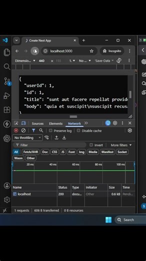 This Next.js Mistake Makes Your API Slower 😳 #shorts