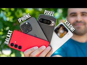 Xiaomi 15 vs. Galaxy S25 vs. iPhone 16 Pro vs. Pixel 9 Pro: Battery & Camera!