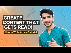 How to Write Perfect Articles with Free Tools (2025) | Beginner to Advanced