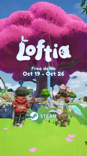 We’re launching a free demo for STEAM NEXT FEST!! 🥳🎉🎉 This is something we’ve been working on behind the scenes for a while now, and we’re so excited to finally share the news!! We wanted to give everyone a chance to experience Loftia before launch, and now you’ll finally be able to from October 19-26 during Steam Next Fest! 🌟 The Demo will showcase the initial parts of Loftia’s gameplay. You will be able to playthrough the questlines within Loftia City, with the Demo ending just before reac