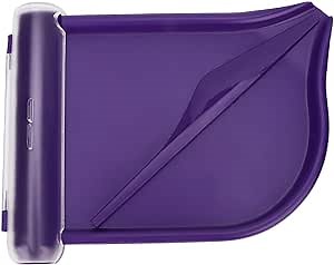 Purple Basic Pill Counter Tray, ABS Plastic Pharmacy Counting Tray, 8.27 x 6.3in for Counting Pills Pharmacists Pharmacy Technicians Dispensing Pills