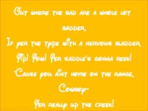 Home On The Range-(You Ain't) Home On The Range Lyrics
