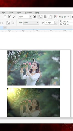 Create glowing magic with Light Effects in CorelDRAW – make your designs shine brighter!