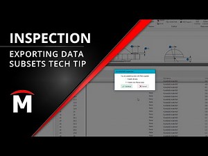 Publish Inspection Data Subset - SOLIDWORKS Tech Tip