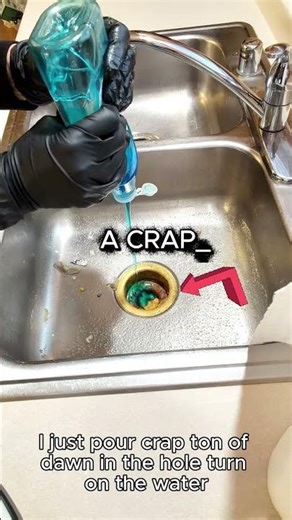 How to Unclog a Sink Drain FAST Using Hot Water & Dawn Dish Soap | DIY Slow Drain Fix