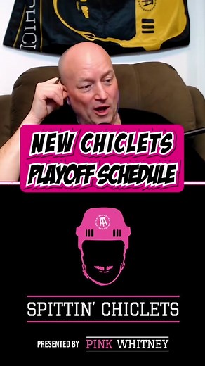 🚨NEW CHICLETS PLAYOFF SCHEDULE🚨 Presented by #PinkWhitney