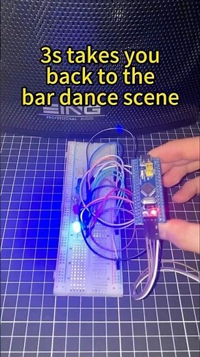 stm32f103c8t6+LED= Disco scene #diy#stm32f103c8t6