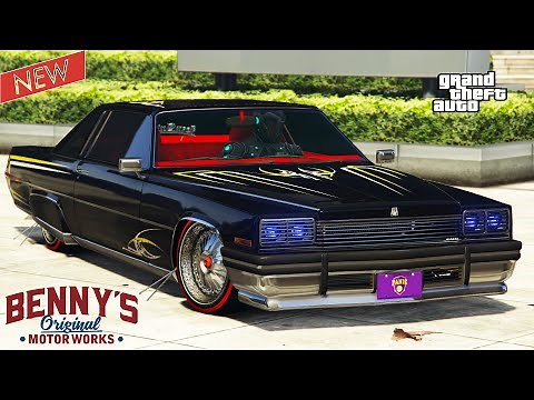 Albany Manana BENNY'S Review & Best Customization NEW DLC GTA 5 Online - Lowrider - Hydraulics