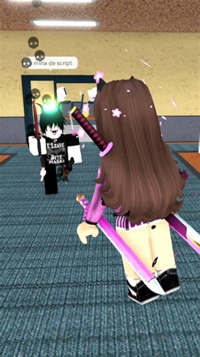 TROLLEI ELE FINGINDO SER HACKER NO MM2 #roblox #fyp