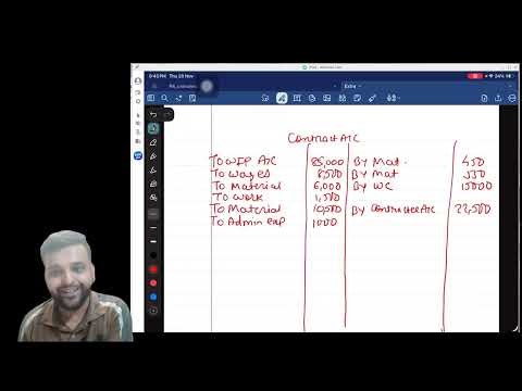 CMA INTER | COST ACCOUNTING | FREE LECTURE -79 | CONTRACT COSTING | CMA MODULE SUMS |