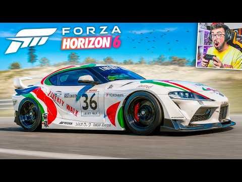 TUNEANDO un TOYOTA SUPRA GR en FORZA HORIZON 6