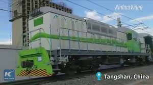 First of its kind in world: China has successfully manufactured a diesel locomotive powered by a permanent magnet traction motor. | China Xinhua News