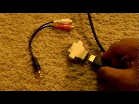 HDMI to DVI Adapter PS3 Settings ( w/ Audio Sound )