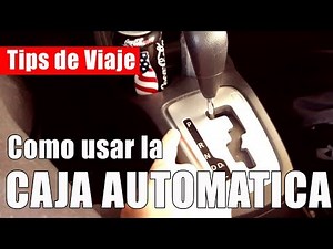 How to use the automatic transmission