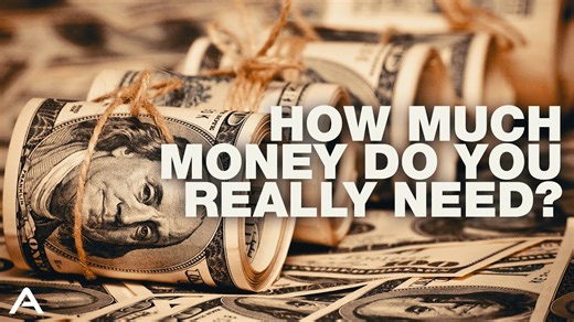 How much money is actually necessary to live well