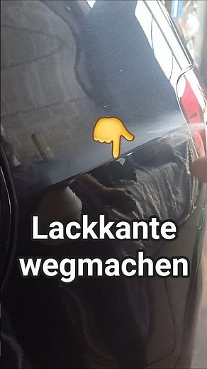 Lackierkante wegschleifen und polieren. So geht's!!! #auto #lackieren #lack #polieren