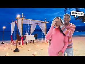 Surprising My Fiance With A Romantic Date Night On The Beach! *Beautiful*