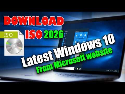 How to Download Windows 10 ISO from Microsoft Official Website - 2026 (FREE & Safe)