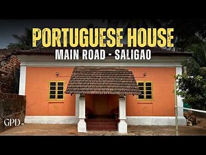 750 Sq.m Property with Portuguese House for Sale in Saligao Goa | Residential+Commercial Opportunity