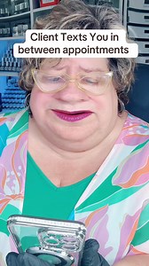 The silence between texts is louder than the message. #ClientTexts #NailTechLife #TooReal #SalonPanic #amberthenailwhisperer | Amber Arch Rivalry